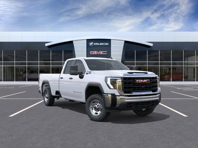 2026 GMC Sierra 2500 HD Pro in Summit White — front three-quarter view