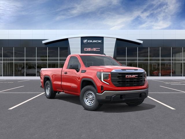 2026 GMC Sierra 1500 Pro in Cardinal Red — front three-quarter view