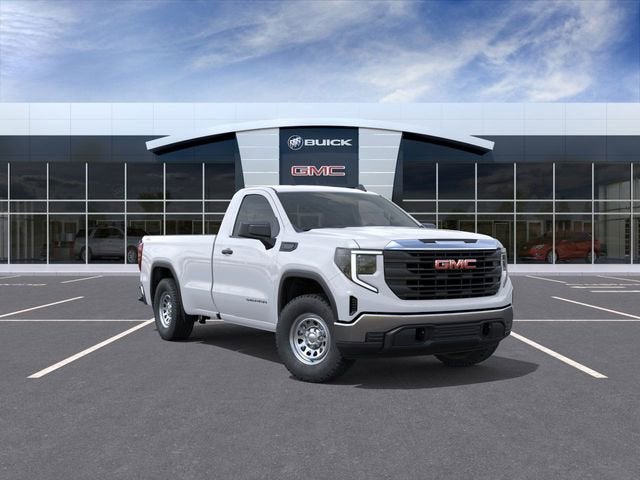 2026 GMC Sierra 1500 Pro in Summit White — front three-quarter view