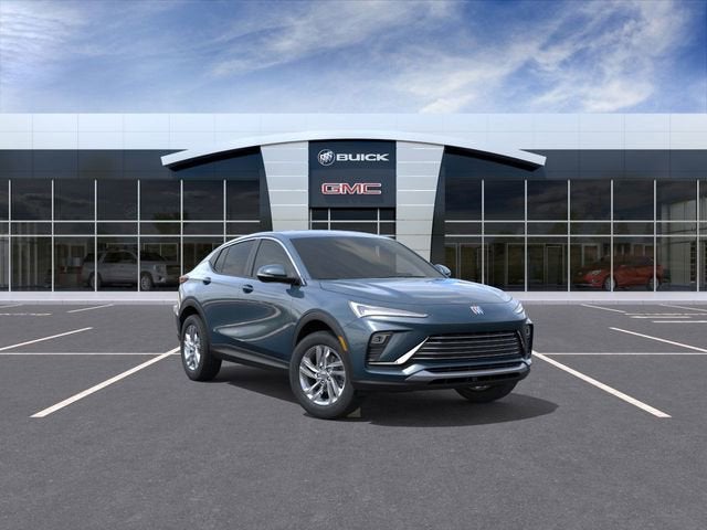 2026 Buick Envista Preferred in Ocean Blue Metallic — front three-quarter view
